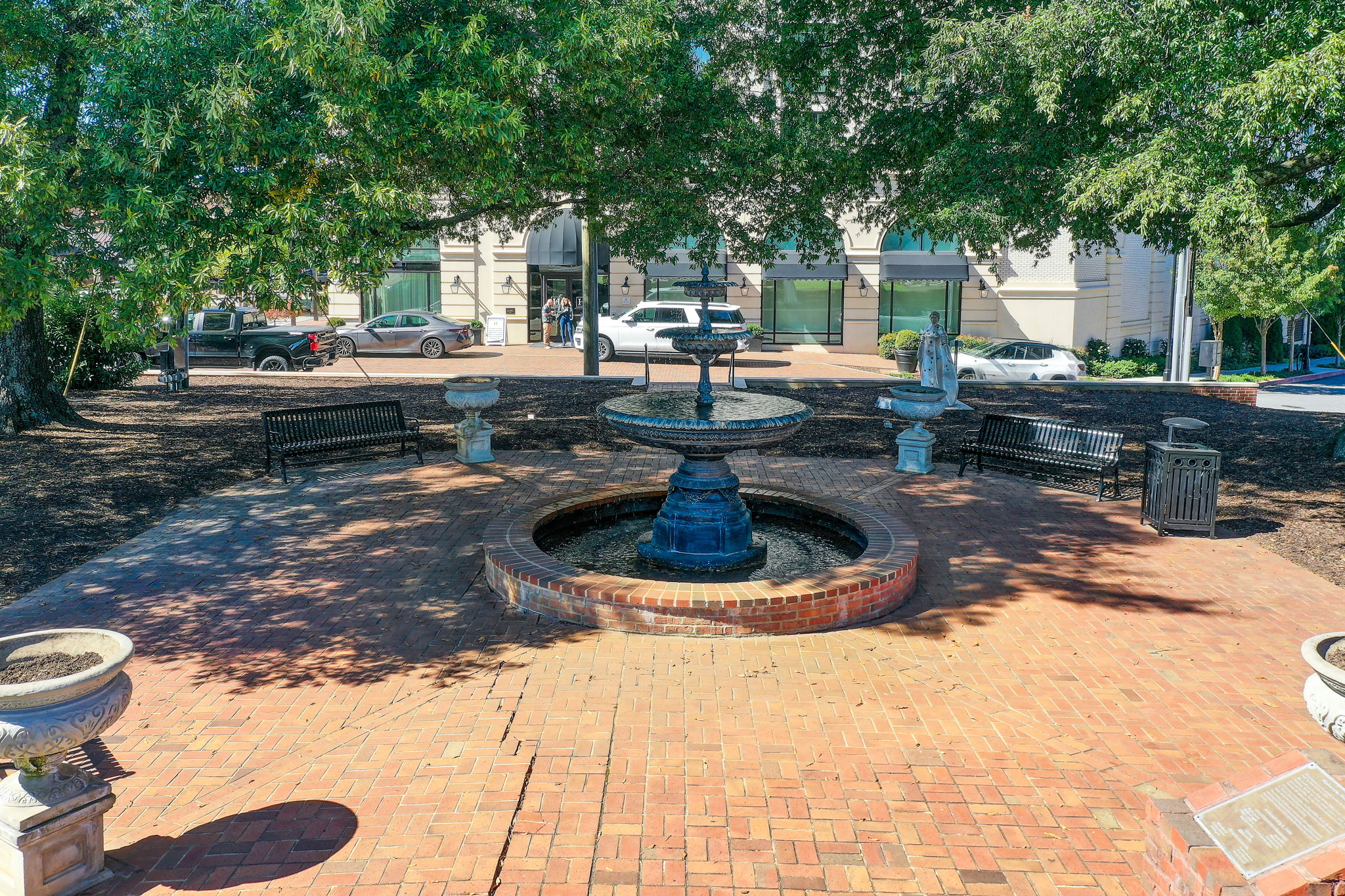 22 Aerial Downtown Alpharetta Courtyard w Hotel