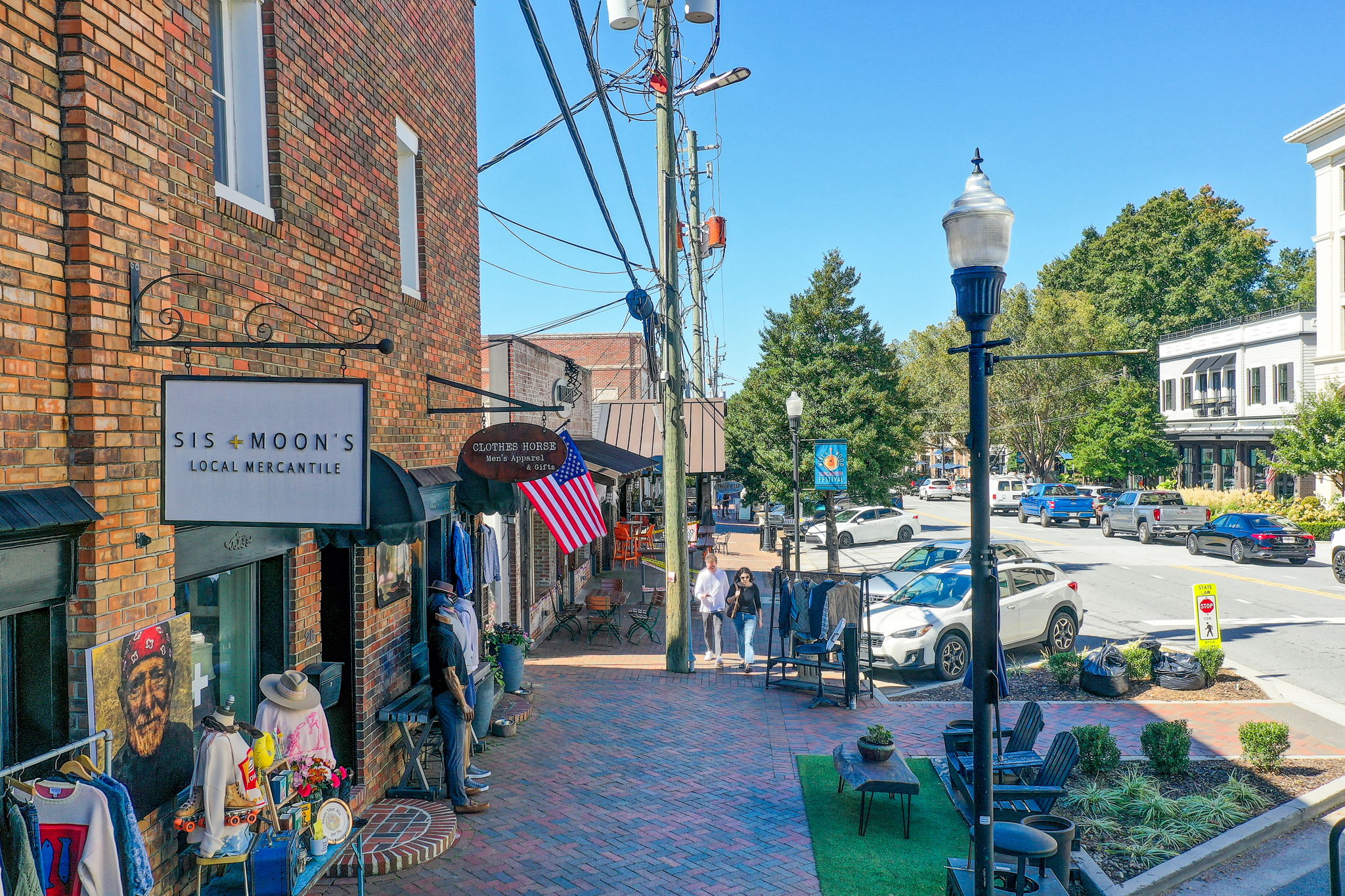 26 Aerial Downtown Alpharetta Shoppes B