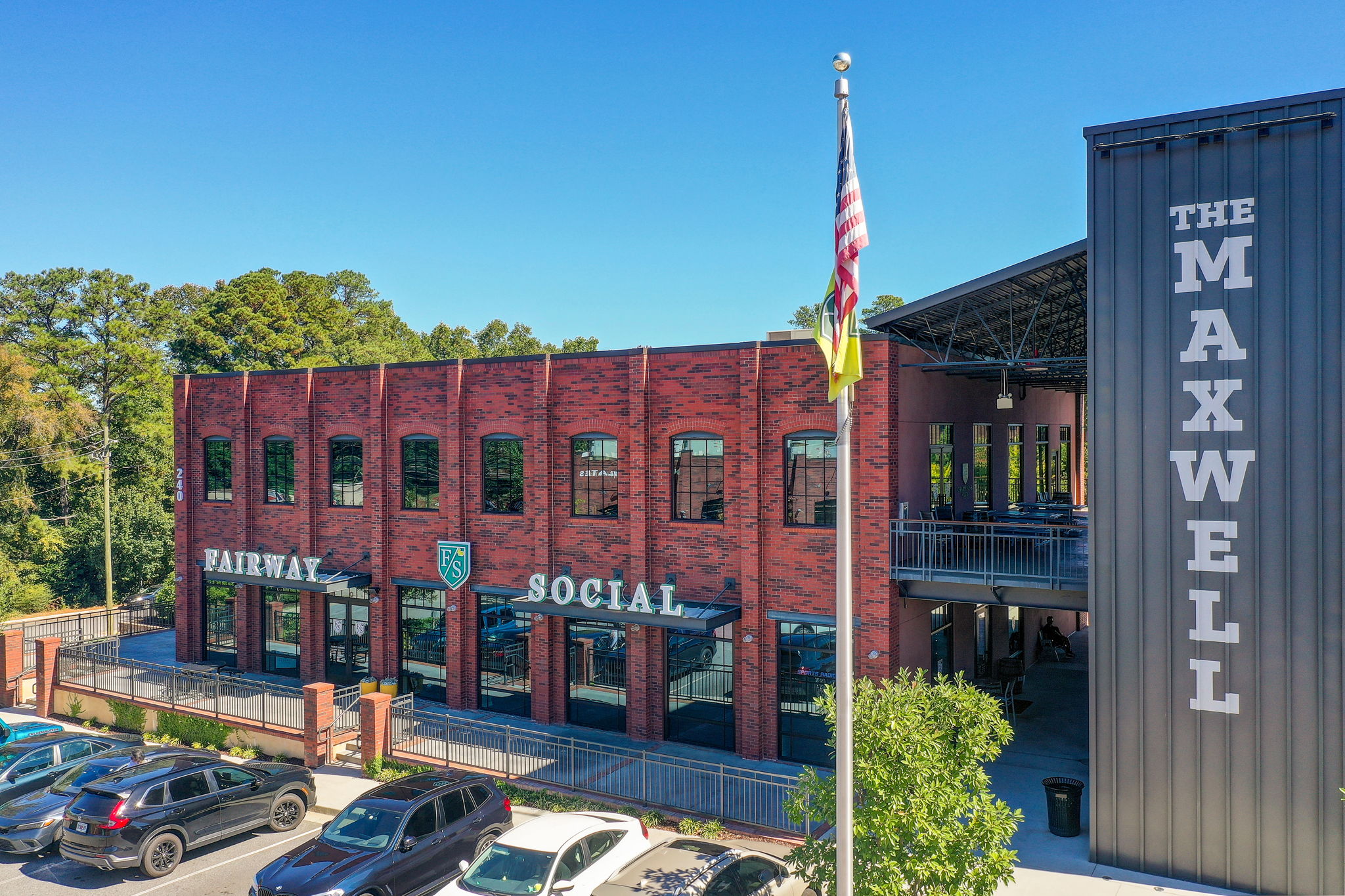 33 Aerial Downtown Alpharetta Shoppes I