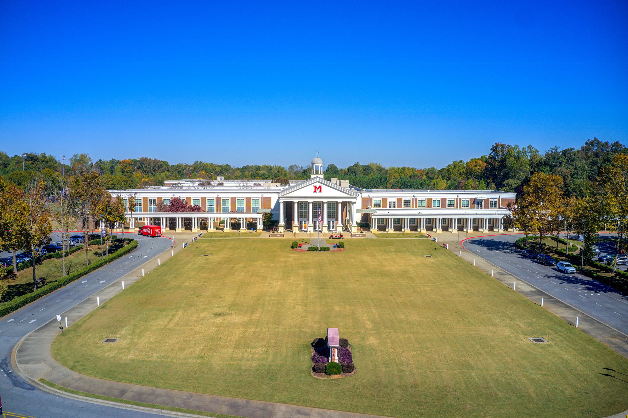 63 Aerial Nearby Milton High School A