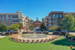 14 Aerial Downtown Alpharetta Fountain