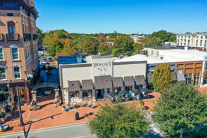 15 Aerial Downtown Alpharetta Smokejack Restaurant