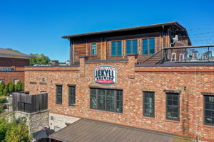 18 Aerial Downtown Alpharetta Jekyll Brewing A