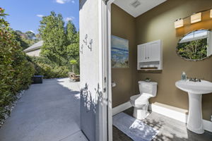 pool bath - has skylight too!