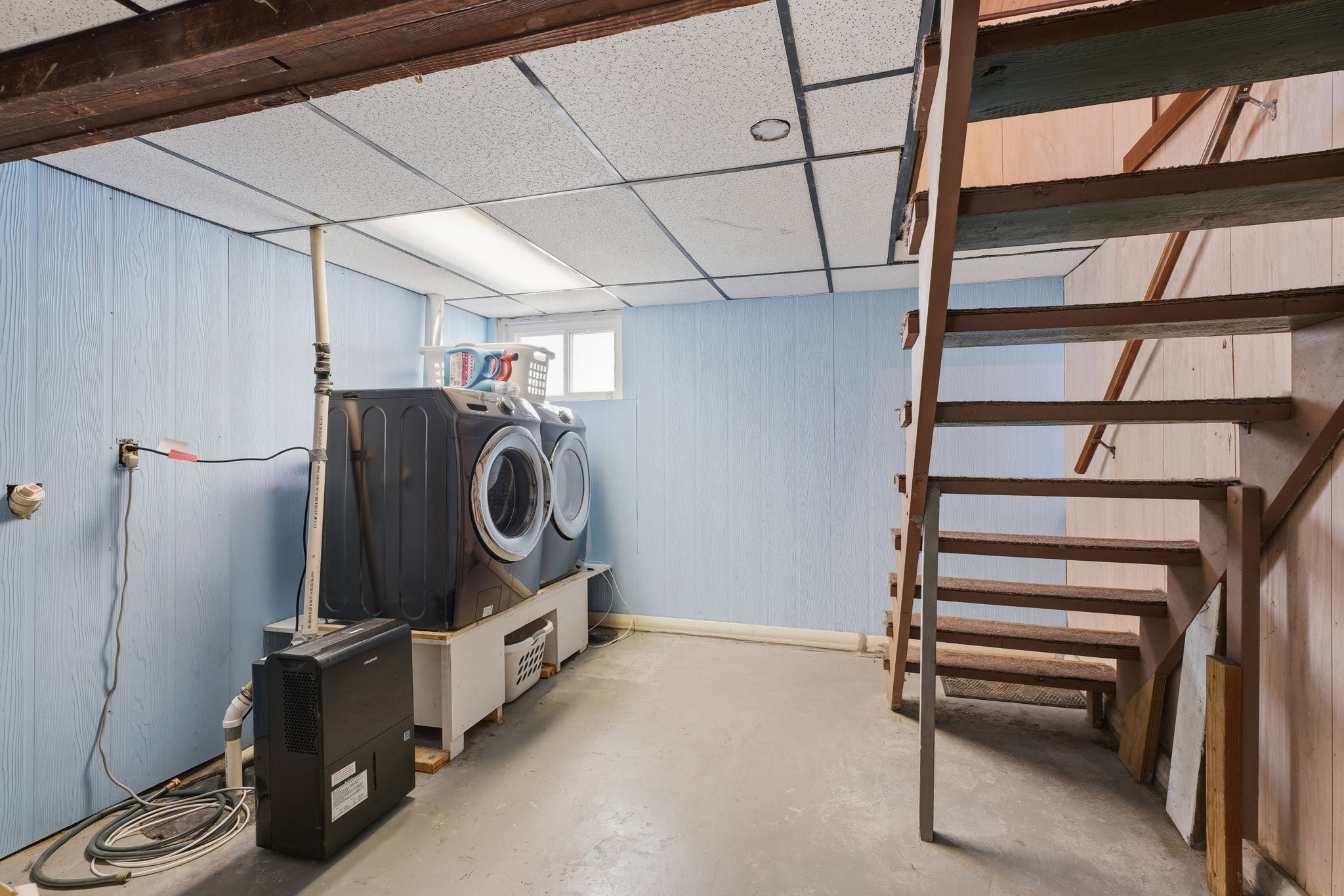Bright Laundry Room