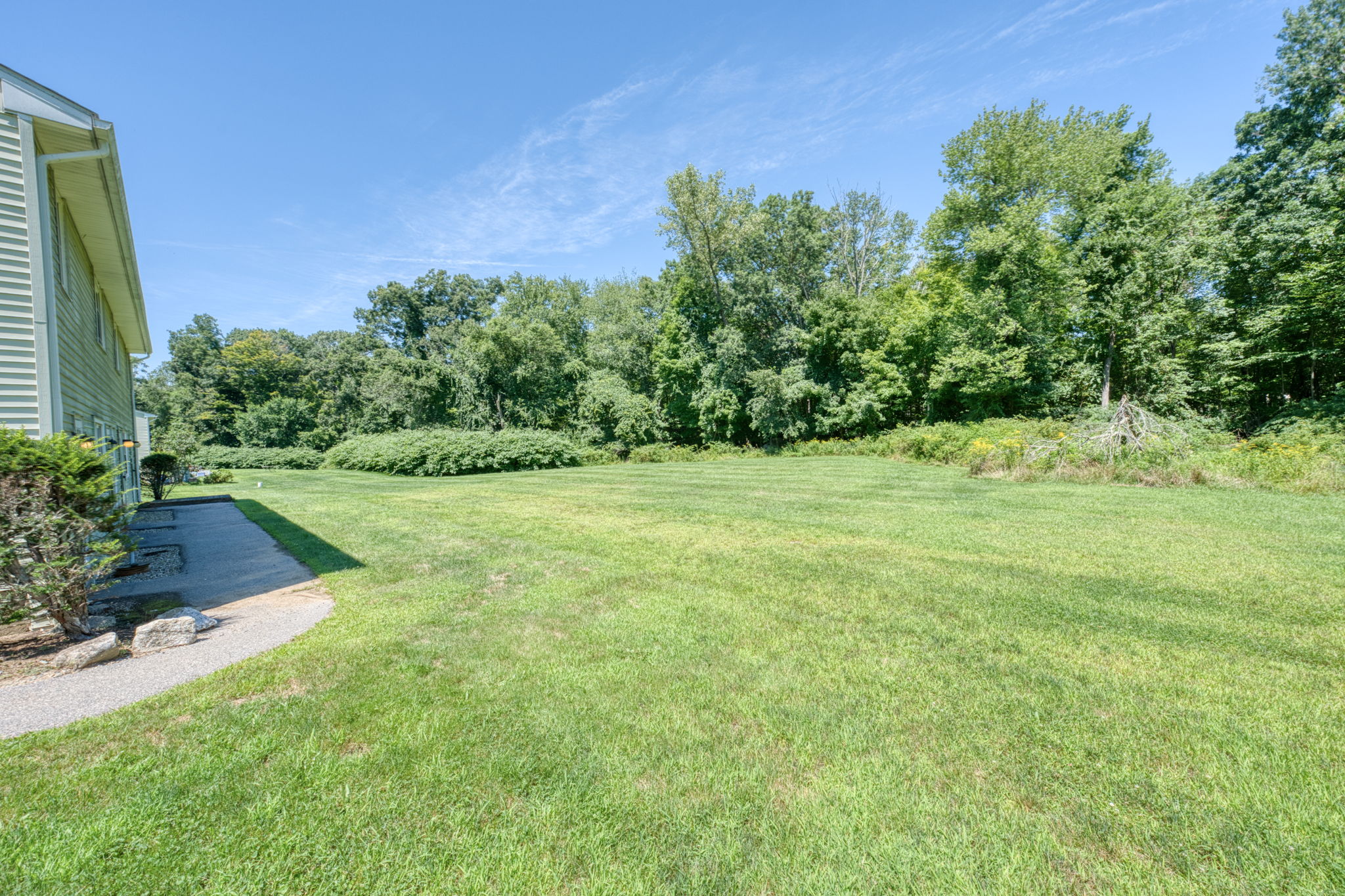 Large Level Yard