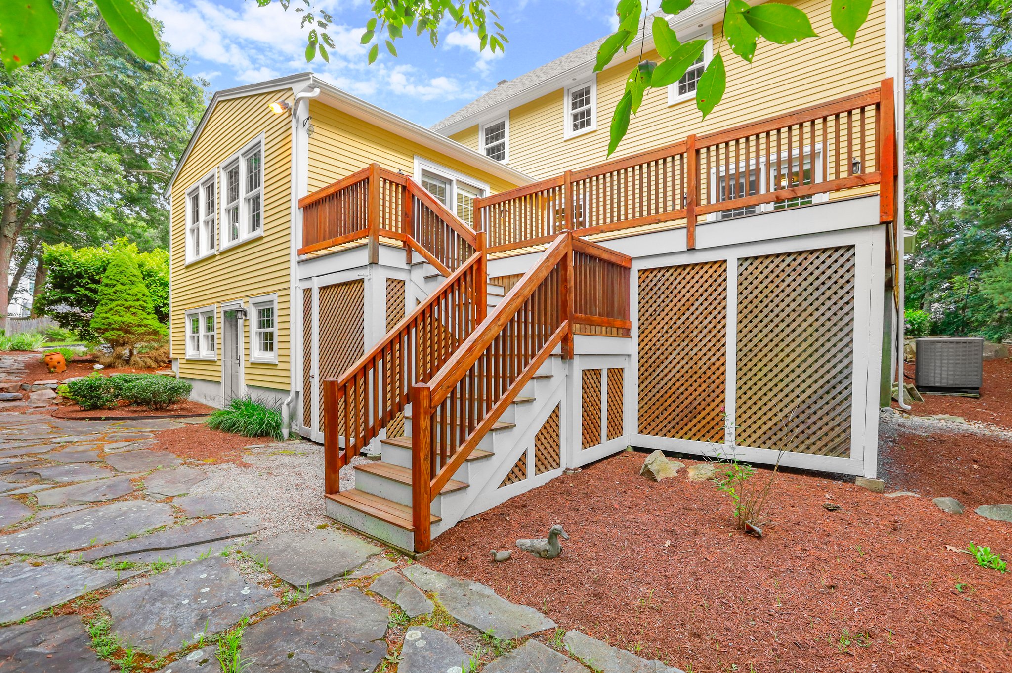 Access from Deck to Hardscape