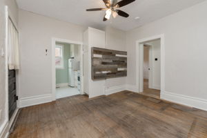 Rustic vibe with reclaimed floors