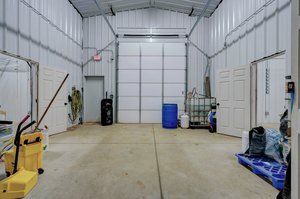 2 oversized garage doors