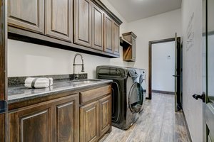 Washer and Dryer come with home