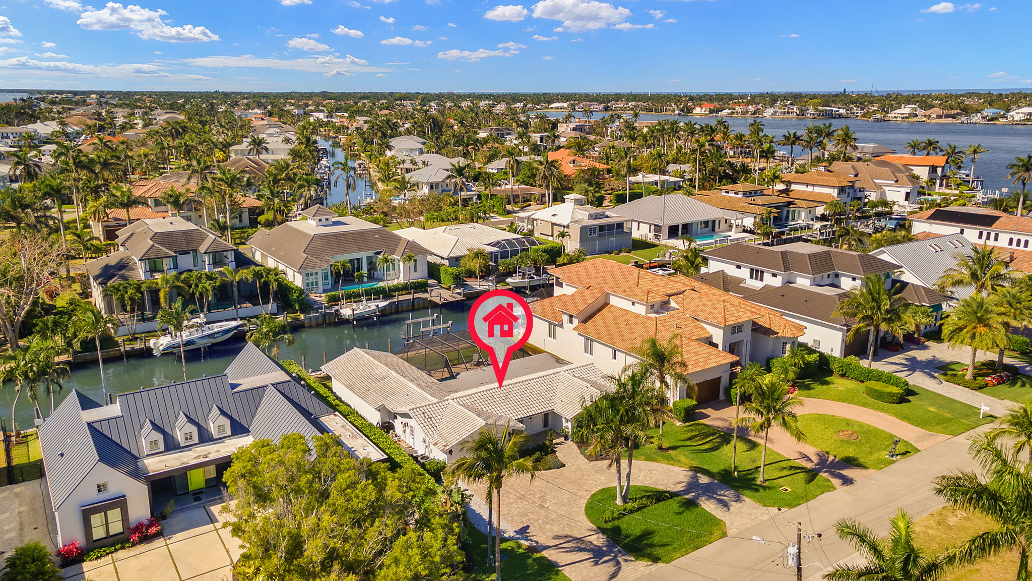 Aerial Front Exterior 1-marker