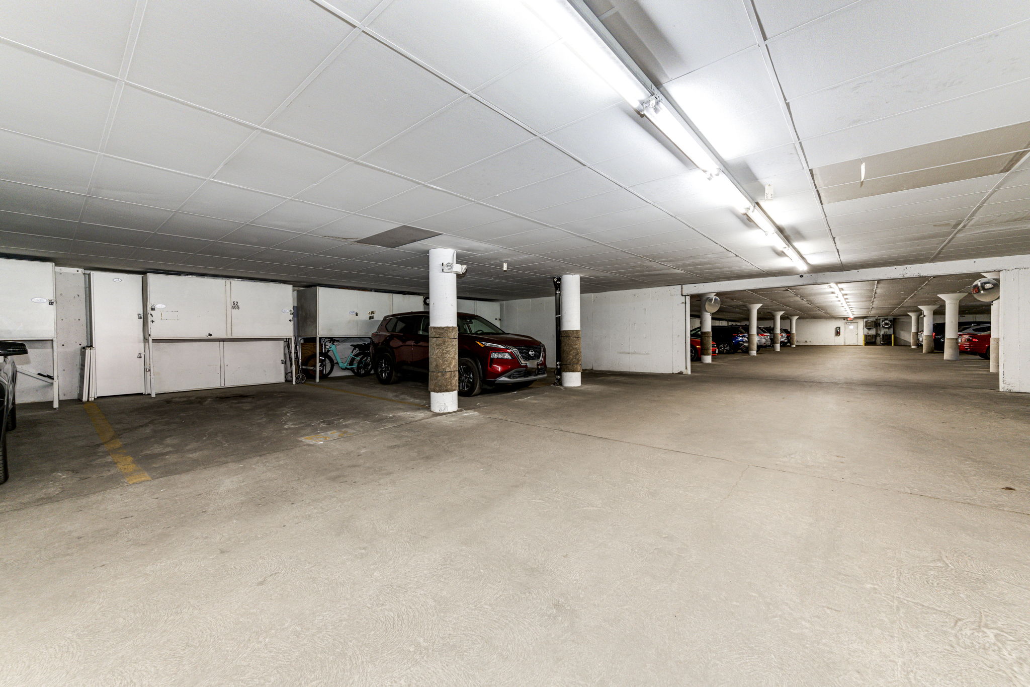 Oversized 1-car parking spot #52 with additional storage