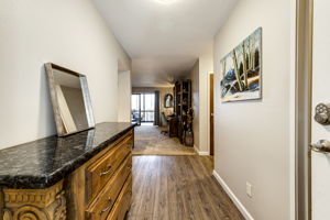 View as your enter the home with beautiful LVP flooring