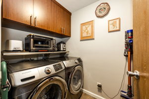 Laundry room area. Washer & Dryer stay!