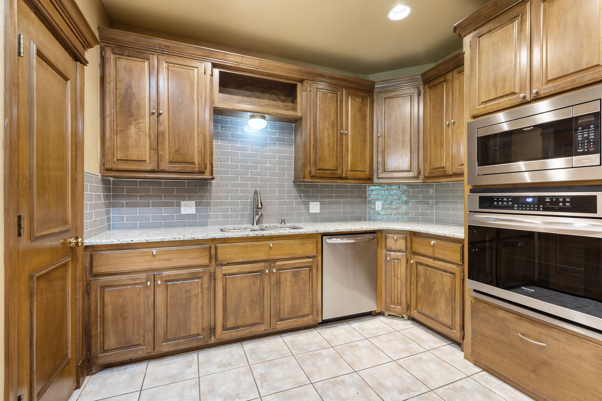 Kitchen with Stainless appliances