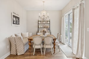 Breakfast Area Leading to Rear Yard