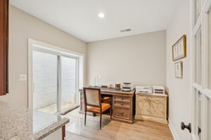 Walk-Out Lower Level Office