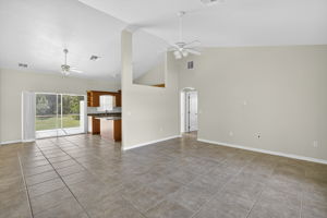 Living Room/Dining Room - Virtual Staging