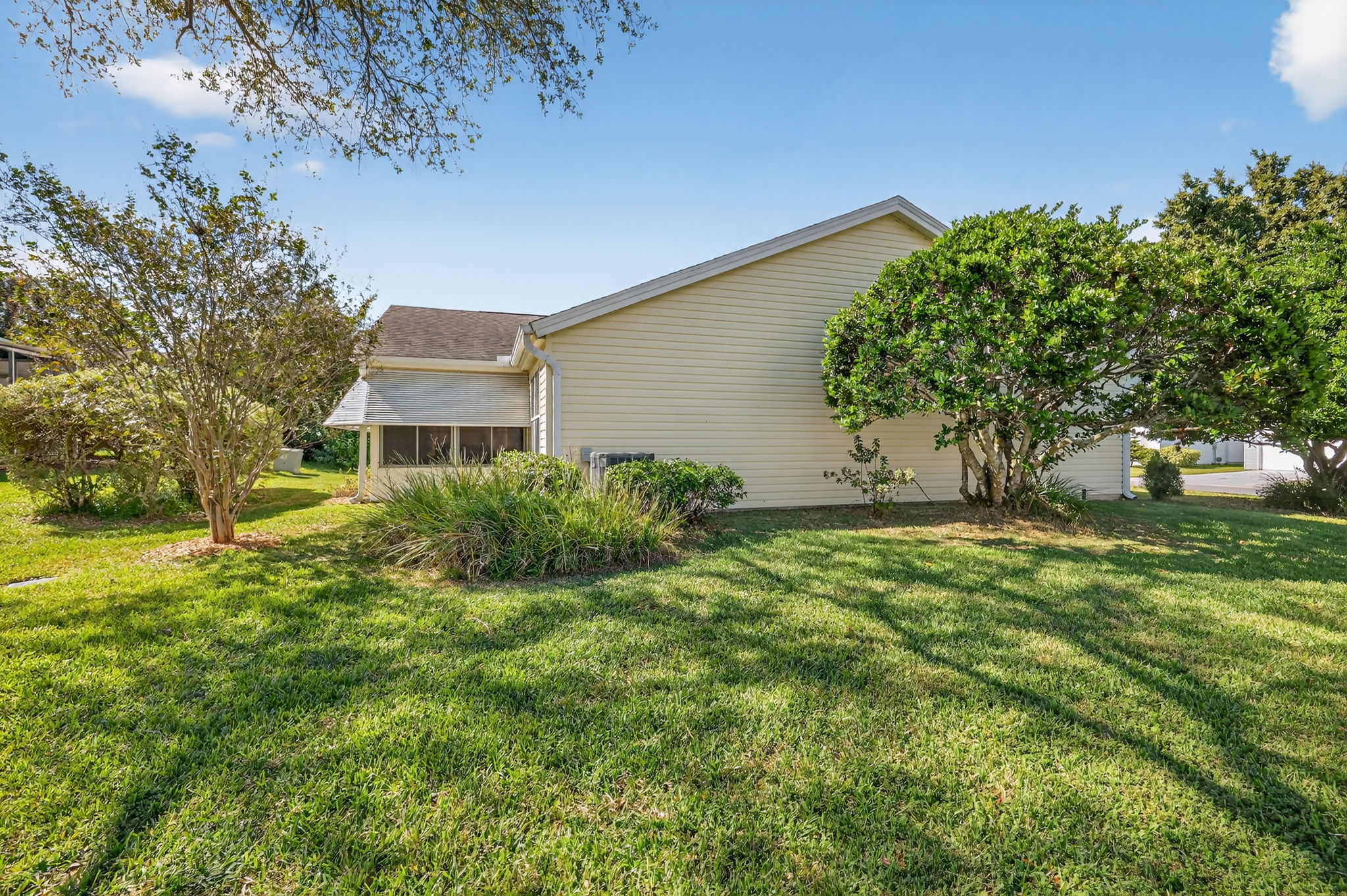 Rear/Side Elevation with Large Corner Lot