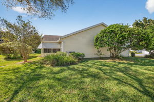 Rear/Side Elevation with Large Corner Lot