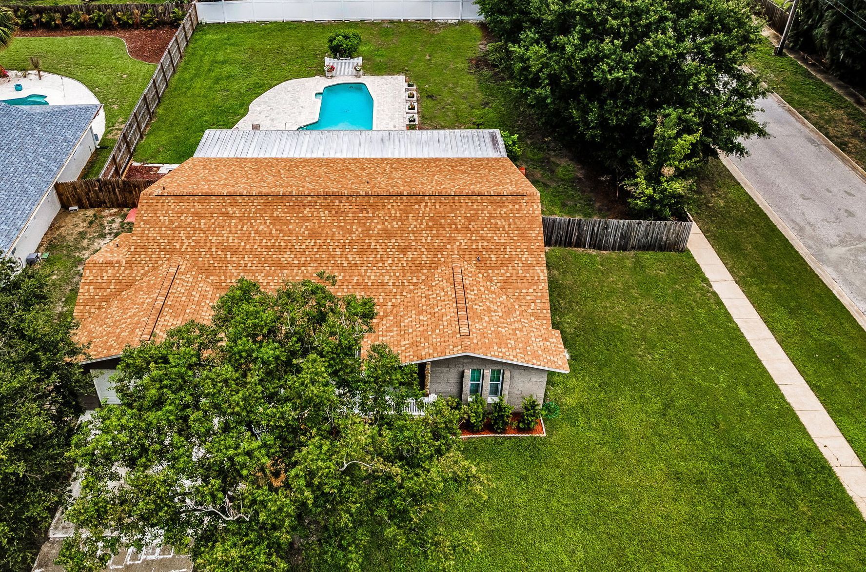 Aerial View of Home