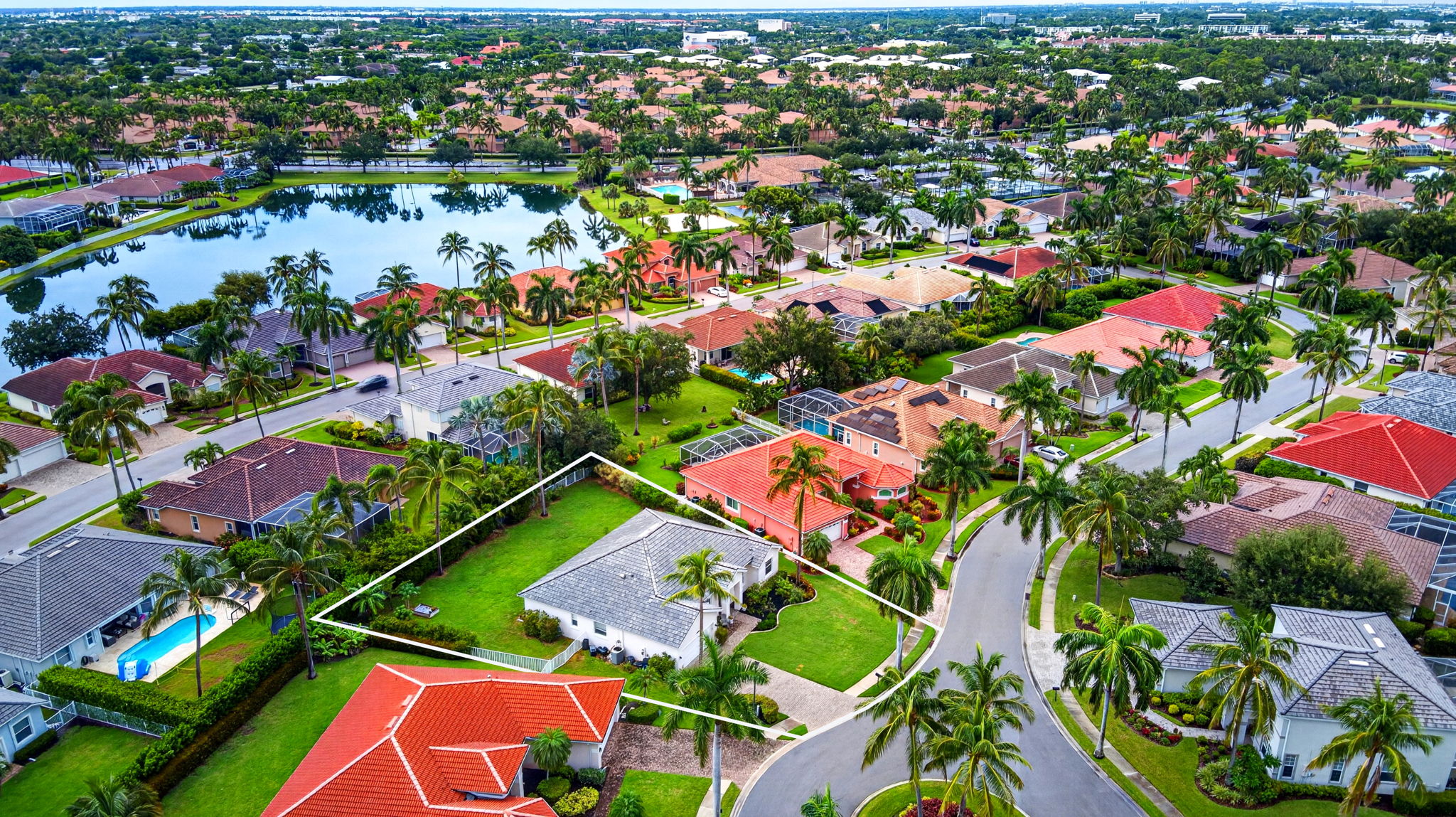 Aerial Front Exterior 2 - lot line