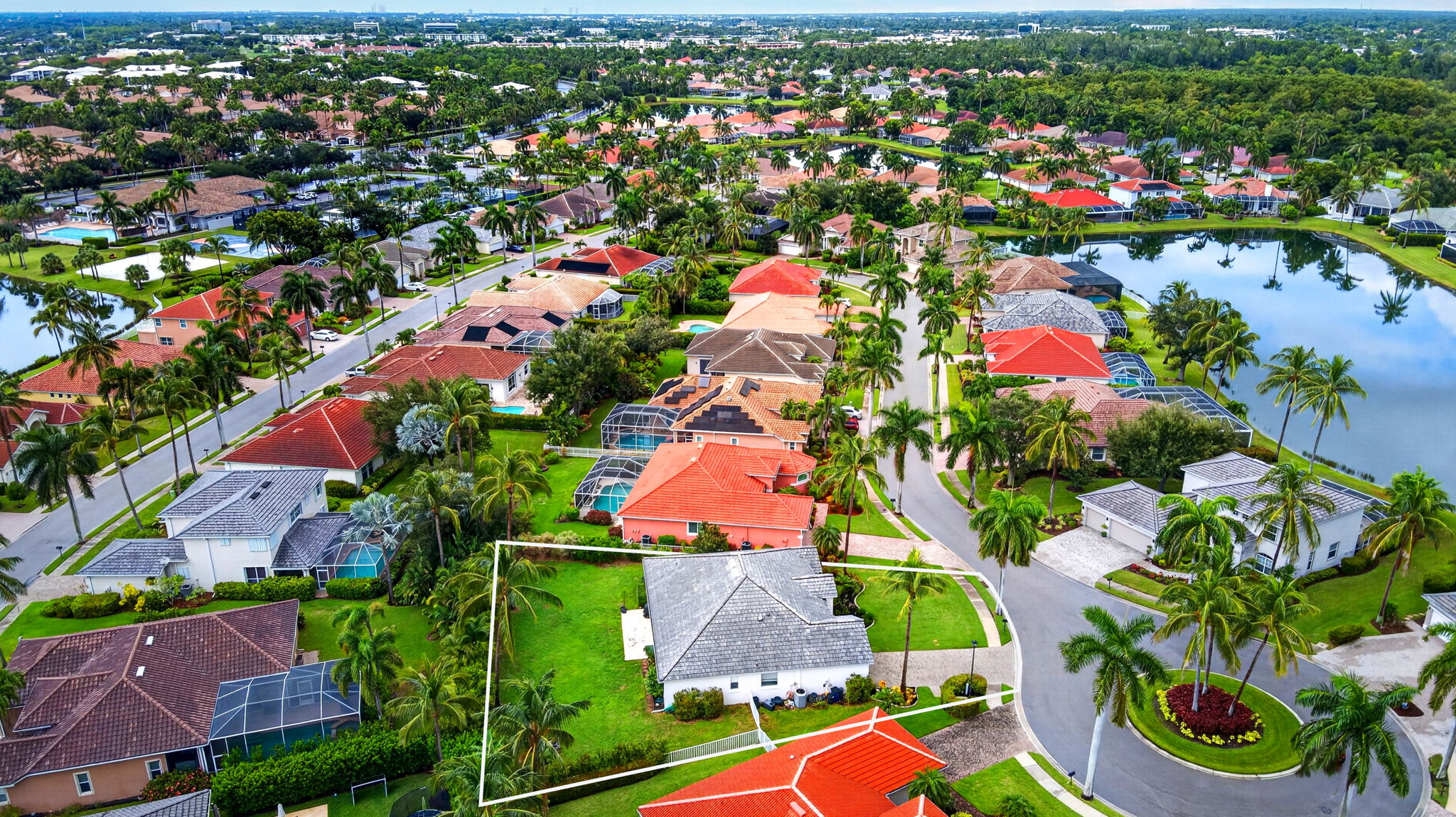 Aerial Side Exterior 2 - lot line