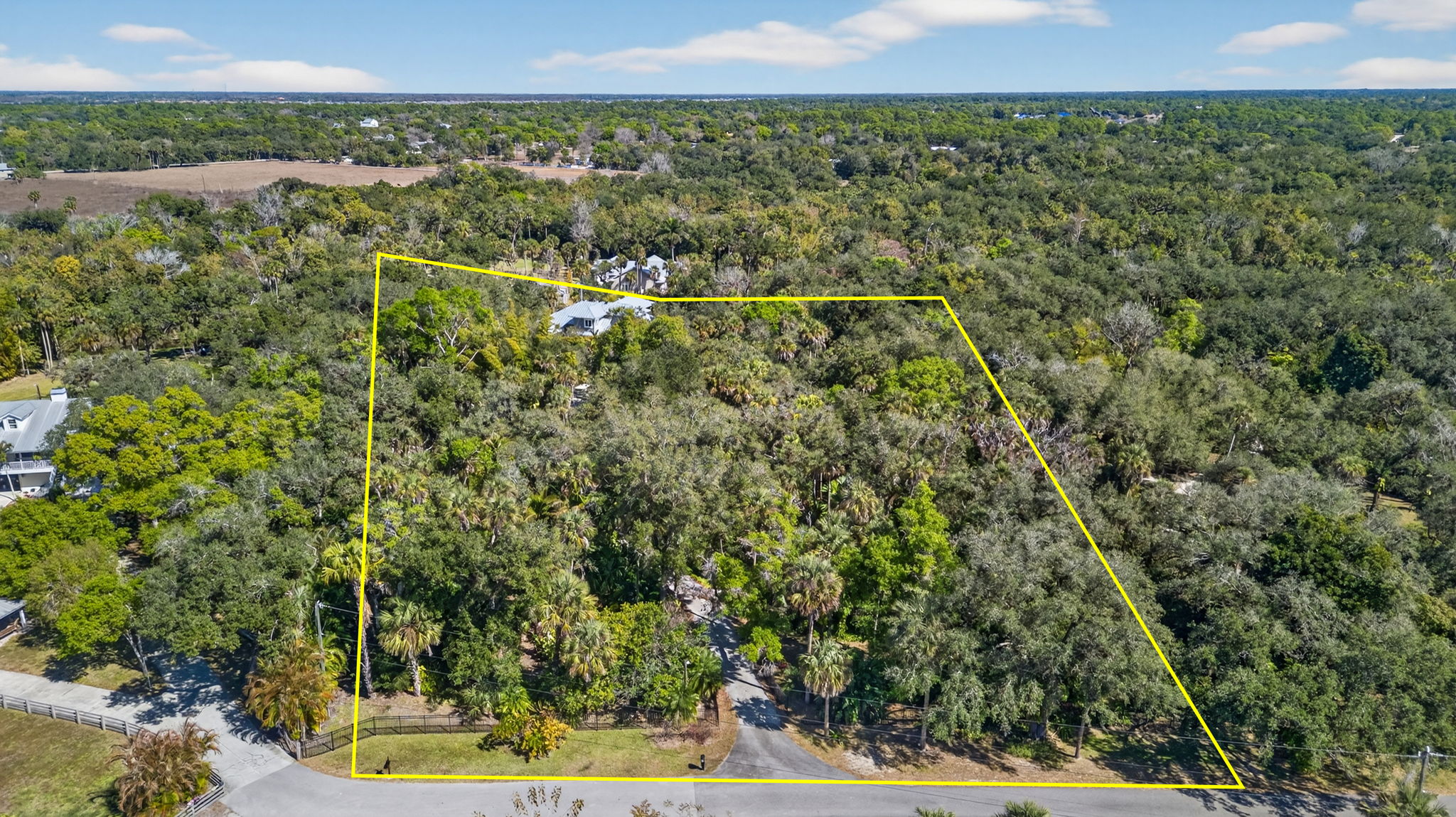 Aerial Front Exterior 3 - lot lines