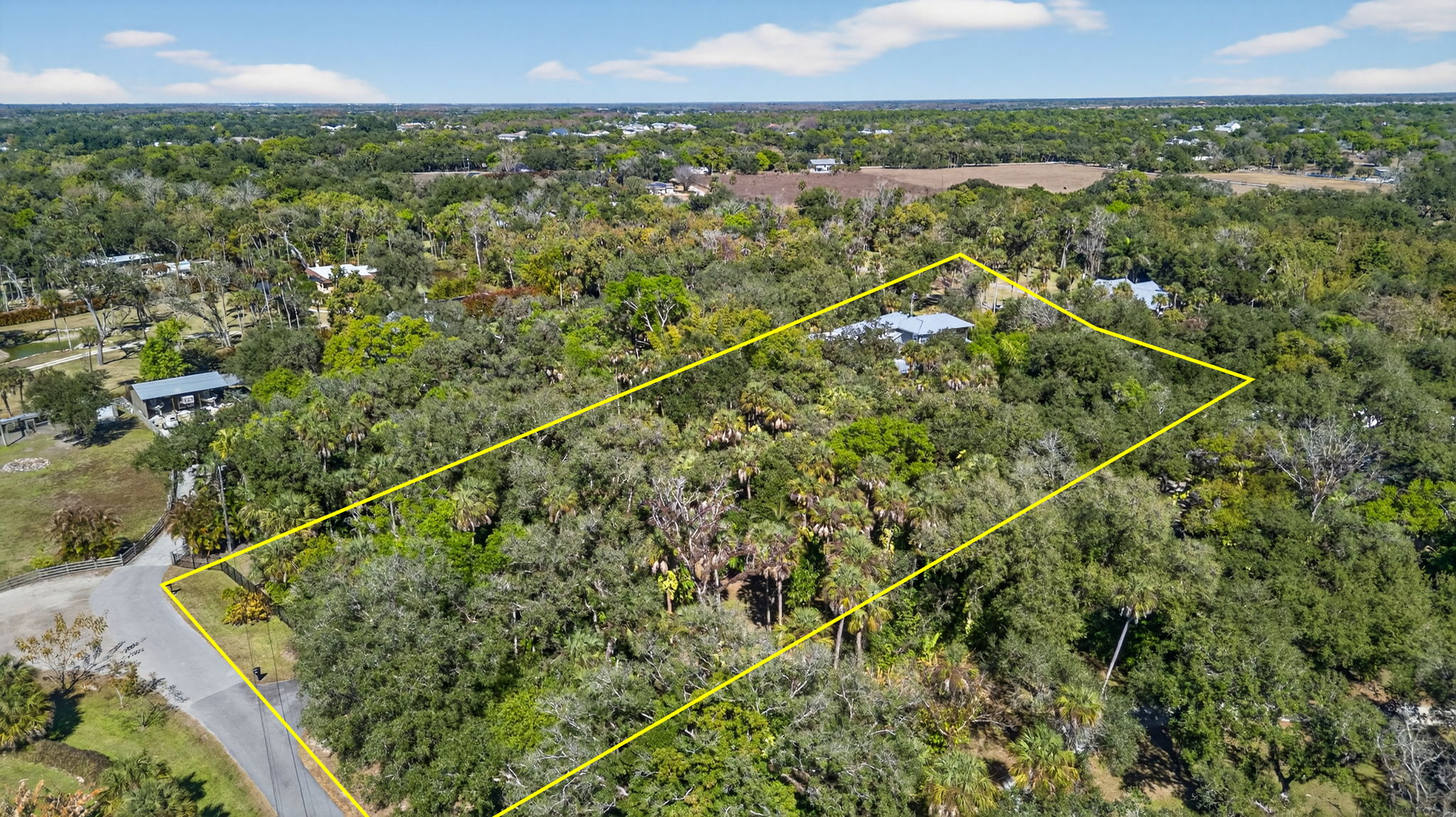 Aerial Front Exterior 4 - lot lines