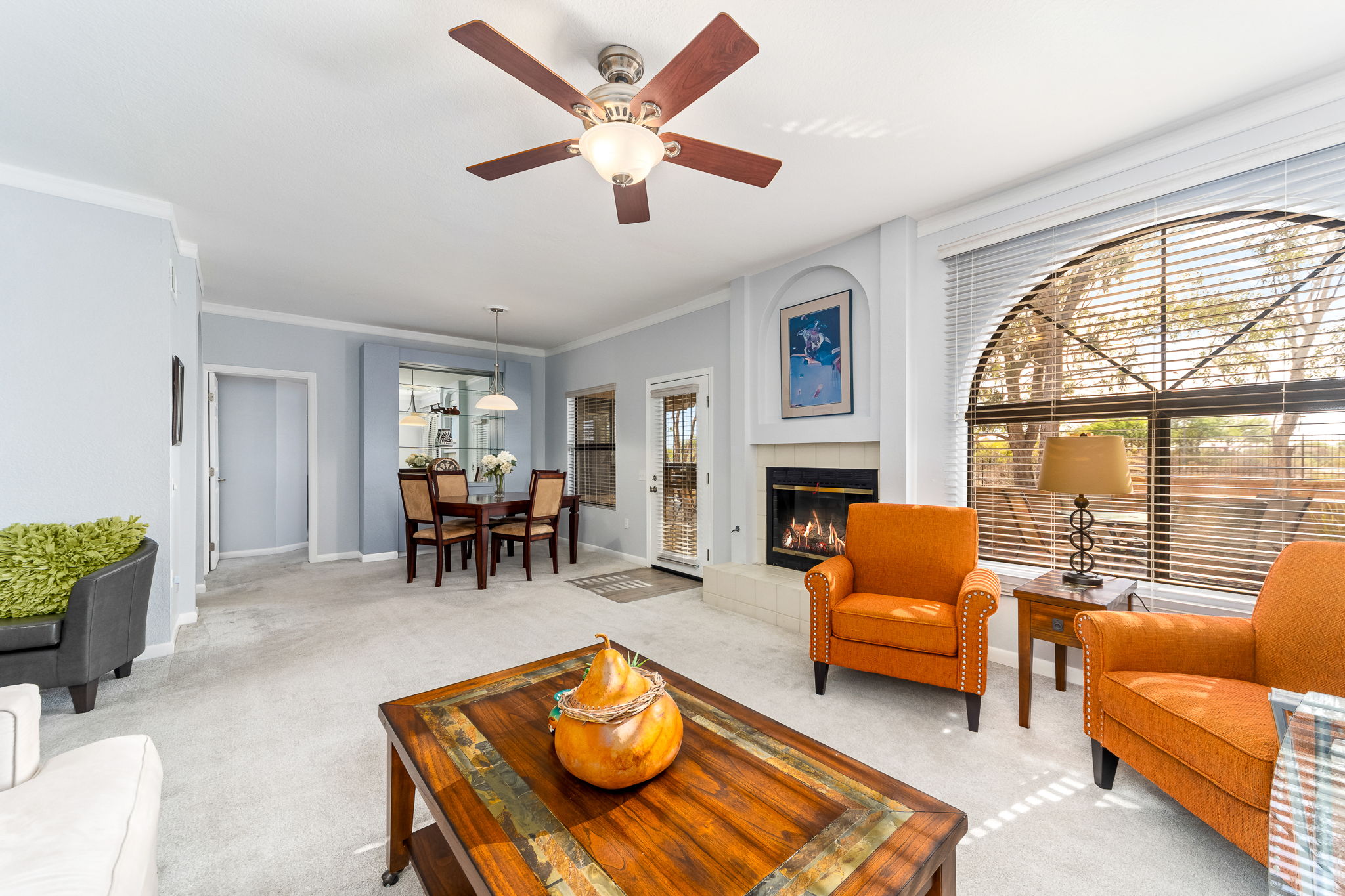 Foyer/Dining/Living Room