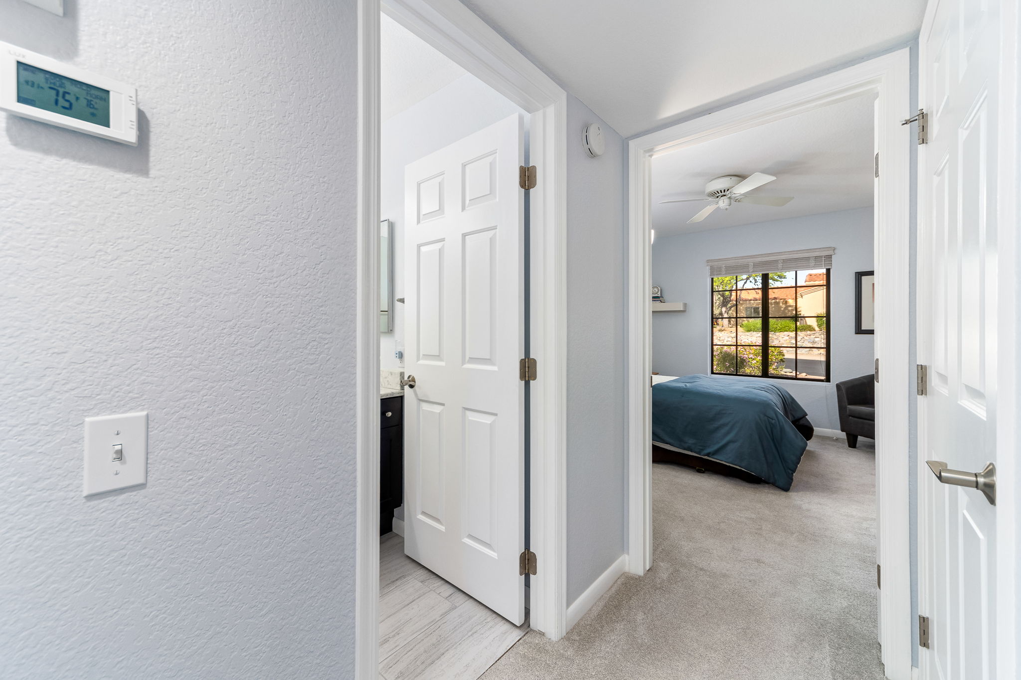 Hallway to Guest Bath/Bedroom 2