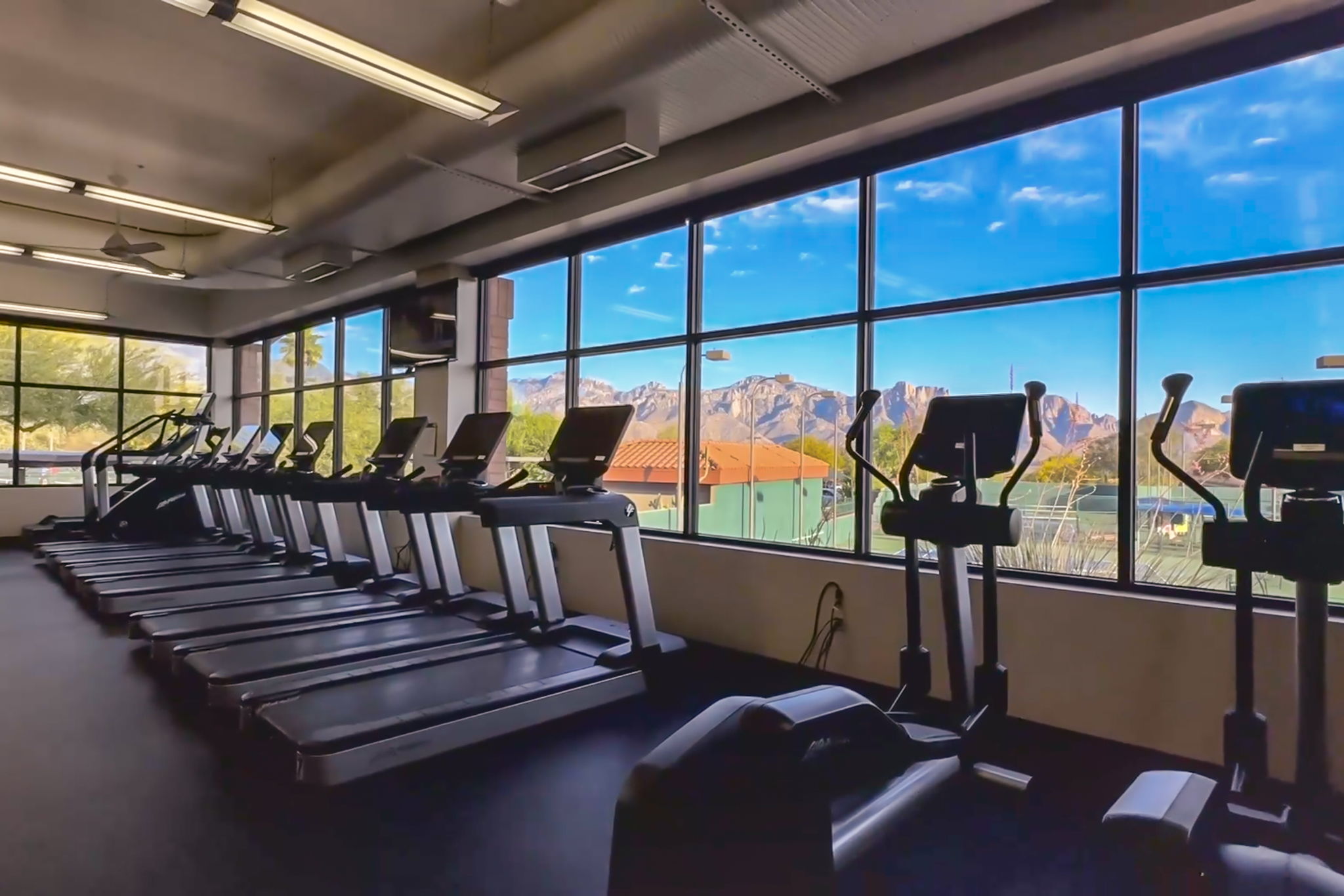 Exercise Room with a View