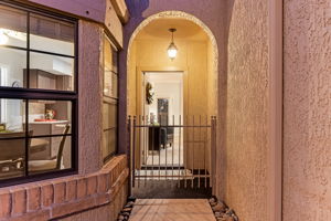 Gated entry