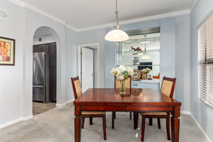 Dining Room/ view to kitchen
