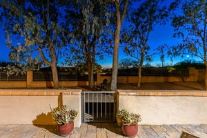 Gate to extended yard