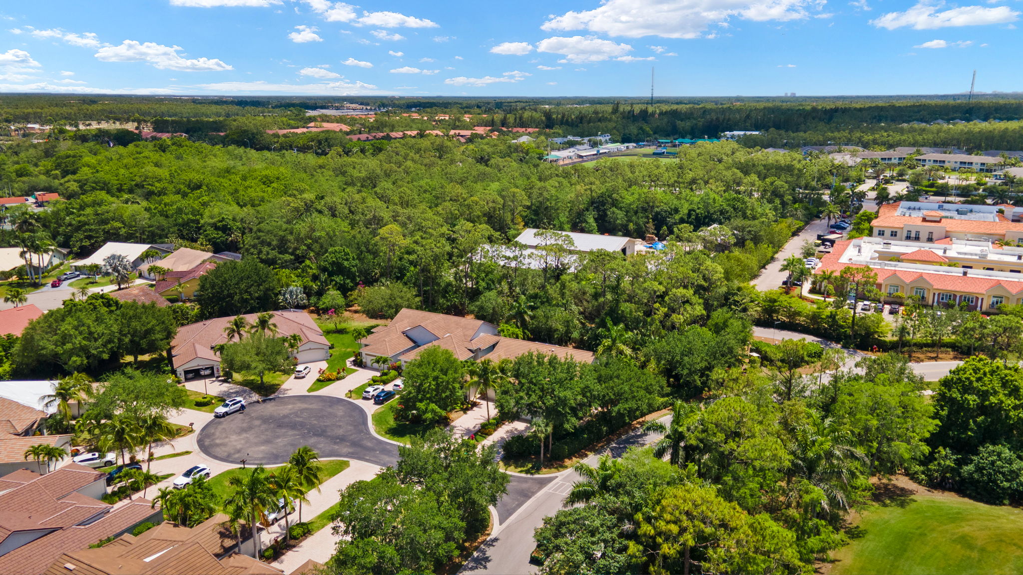 Aerial Front Exterior 2