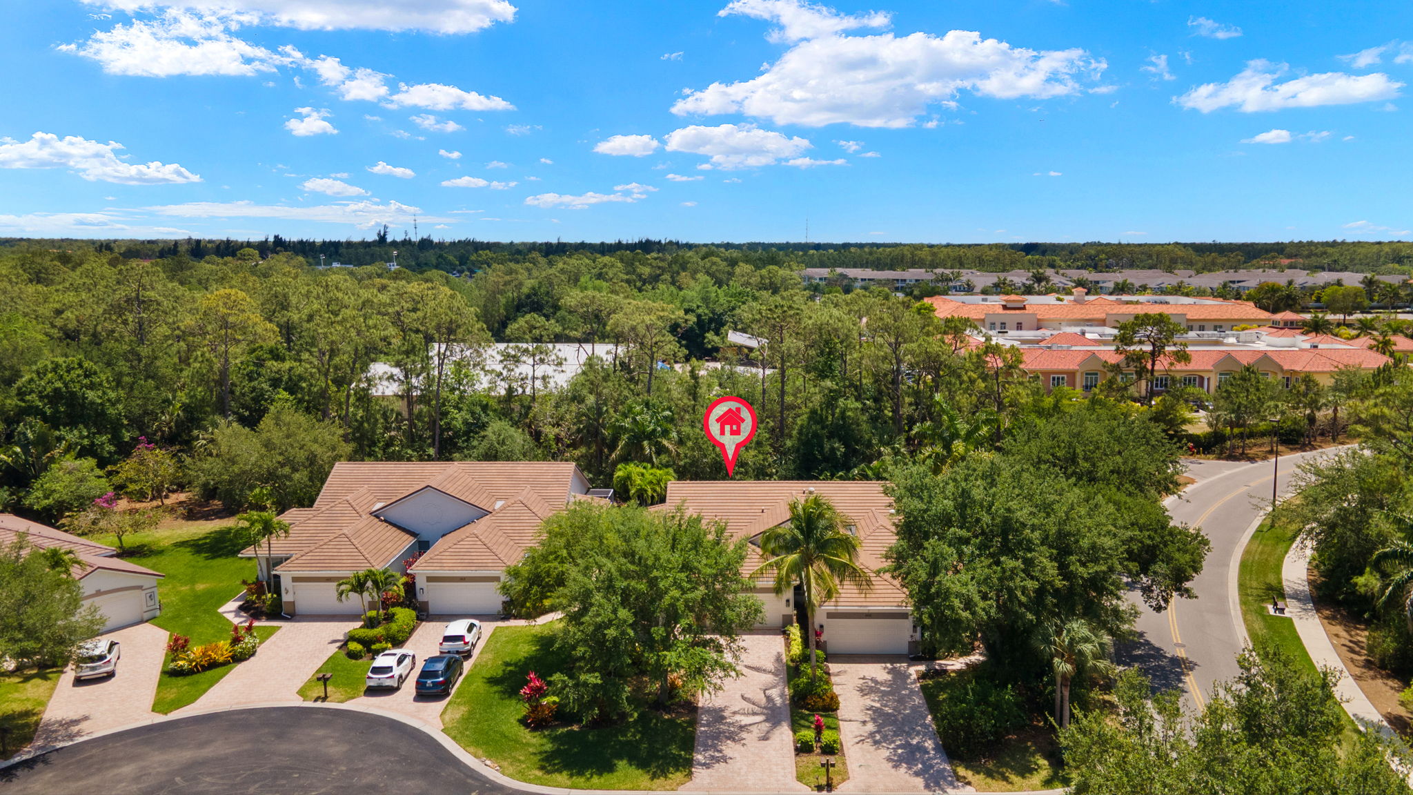 Aerial Front Exterior 1 - marker