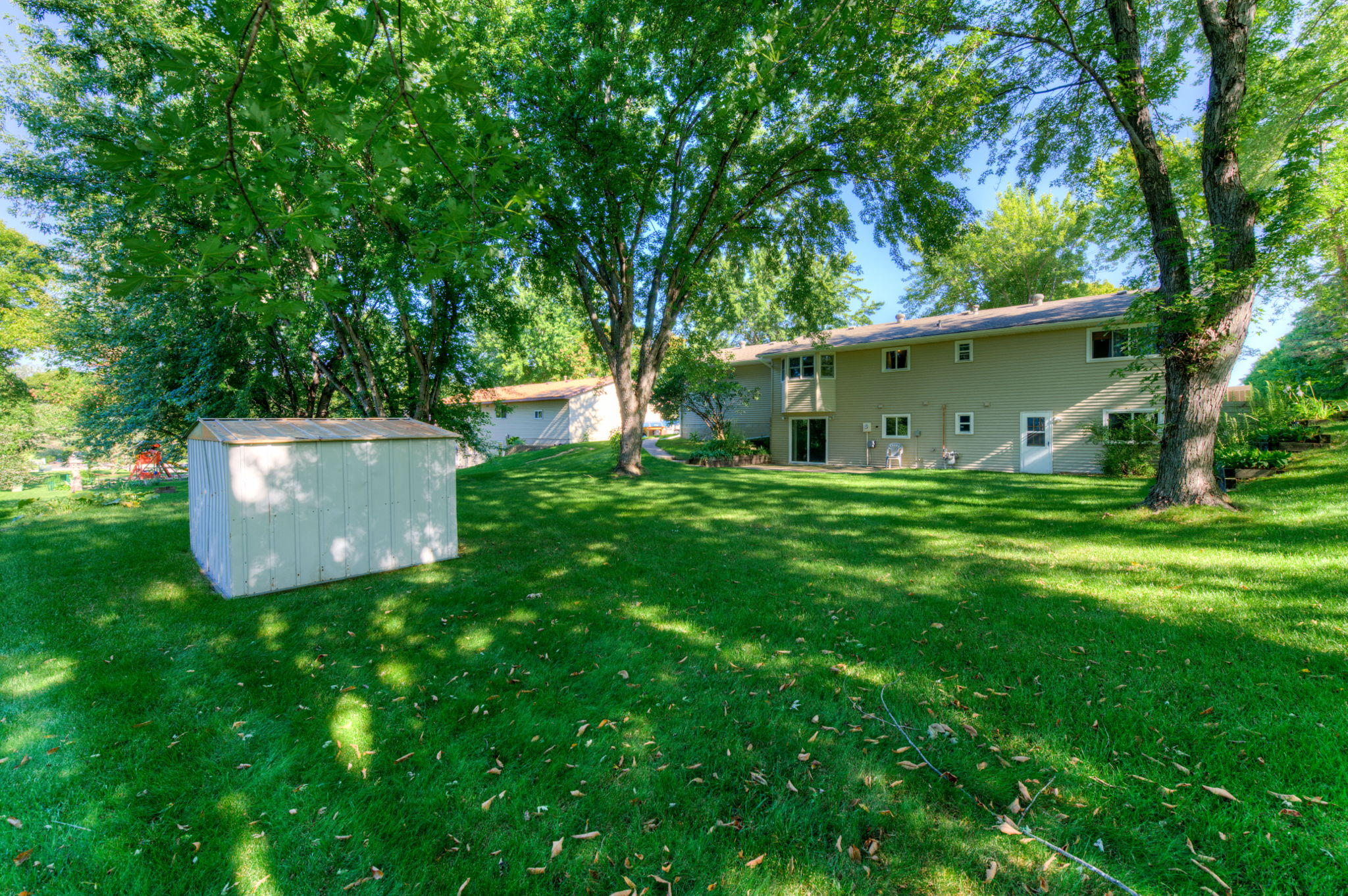 Backyard with Shed