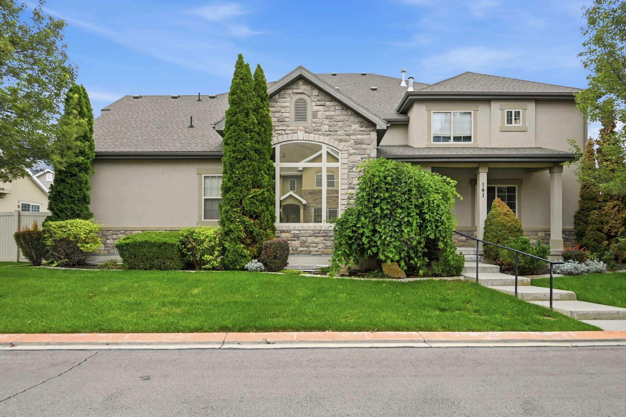 Front of Townhome