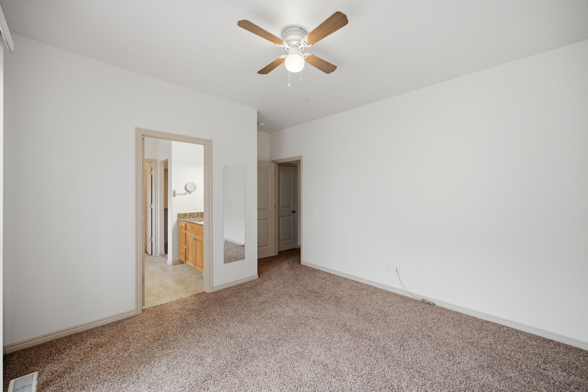 Vaulted Ceiling in Master Bedroom