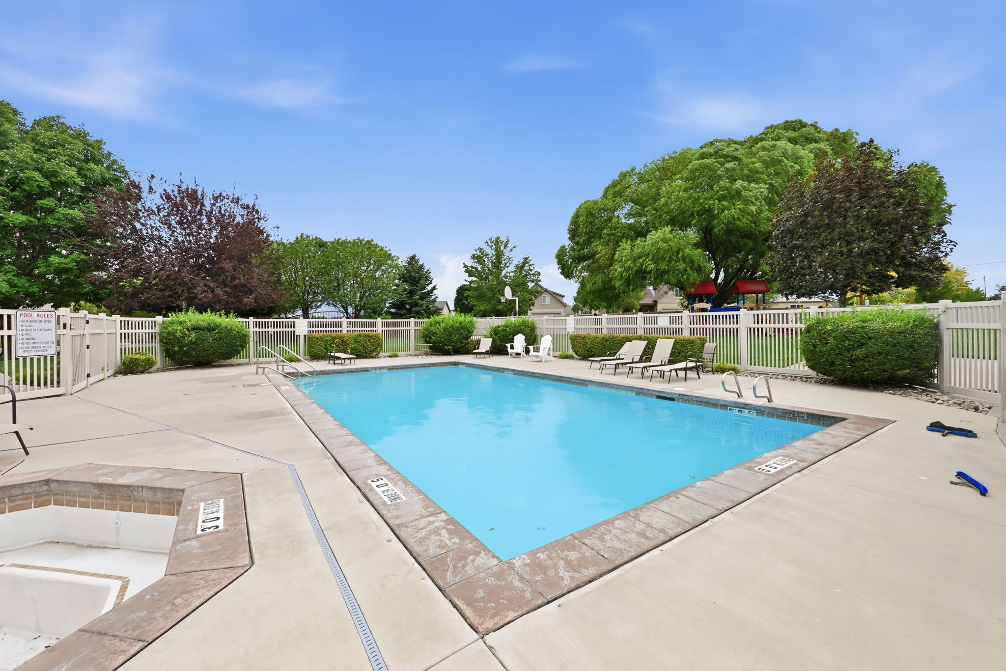 Pool and Hot Tub