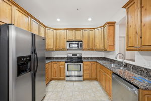 Kitchen loaded with Cabinets