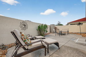 Rear Patio