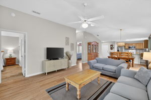 Living, Dining, and Kitchen