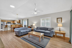 Living, Dining, and Kitchen