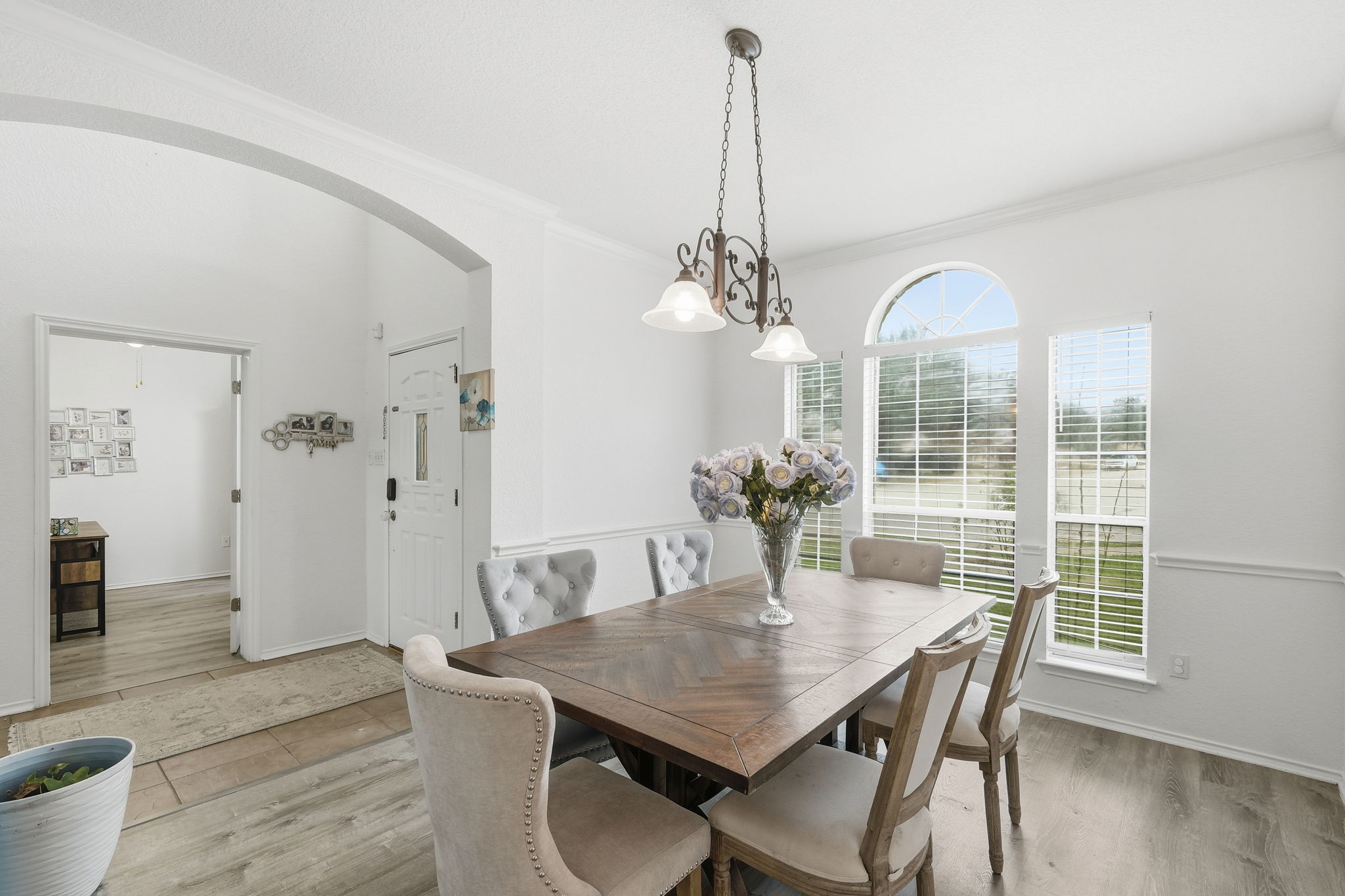 Dining/Foyer/Entry to Office