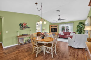 Dining and Living Rooms