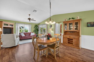 Dining and Living Rooms