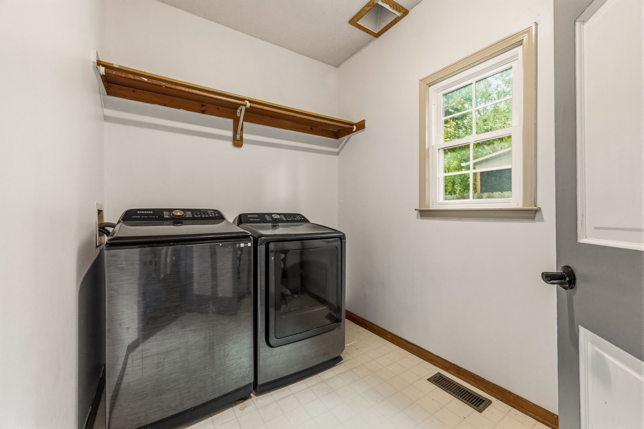 Main floor laundry