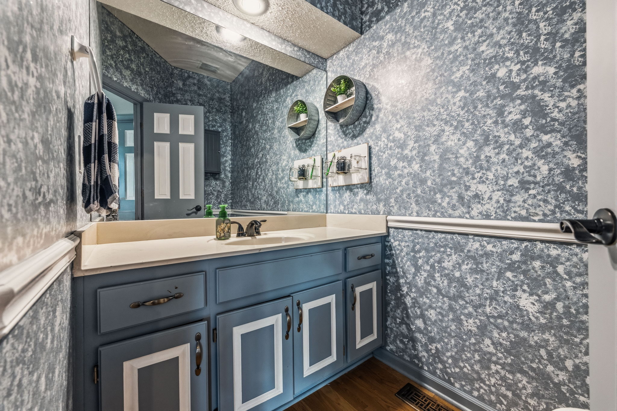 Main floor half bath